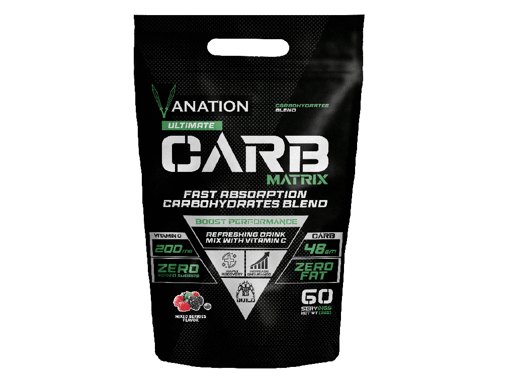 [V011] Vanation Carb Matrix 60 servings - 3000gm (Mixed Berries)